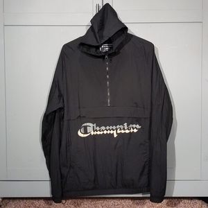 Champion black windbreaker never used perfect cond